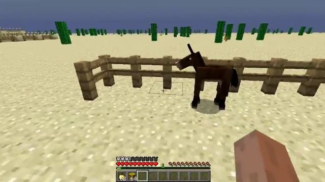 Мул в Minecraft смотреть онлайн