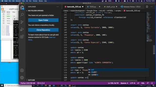 mysql - correção exercícios update смотреть онлайн