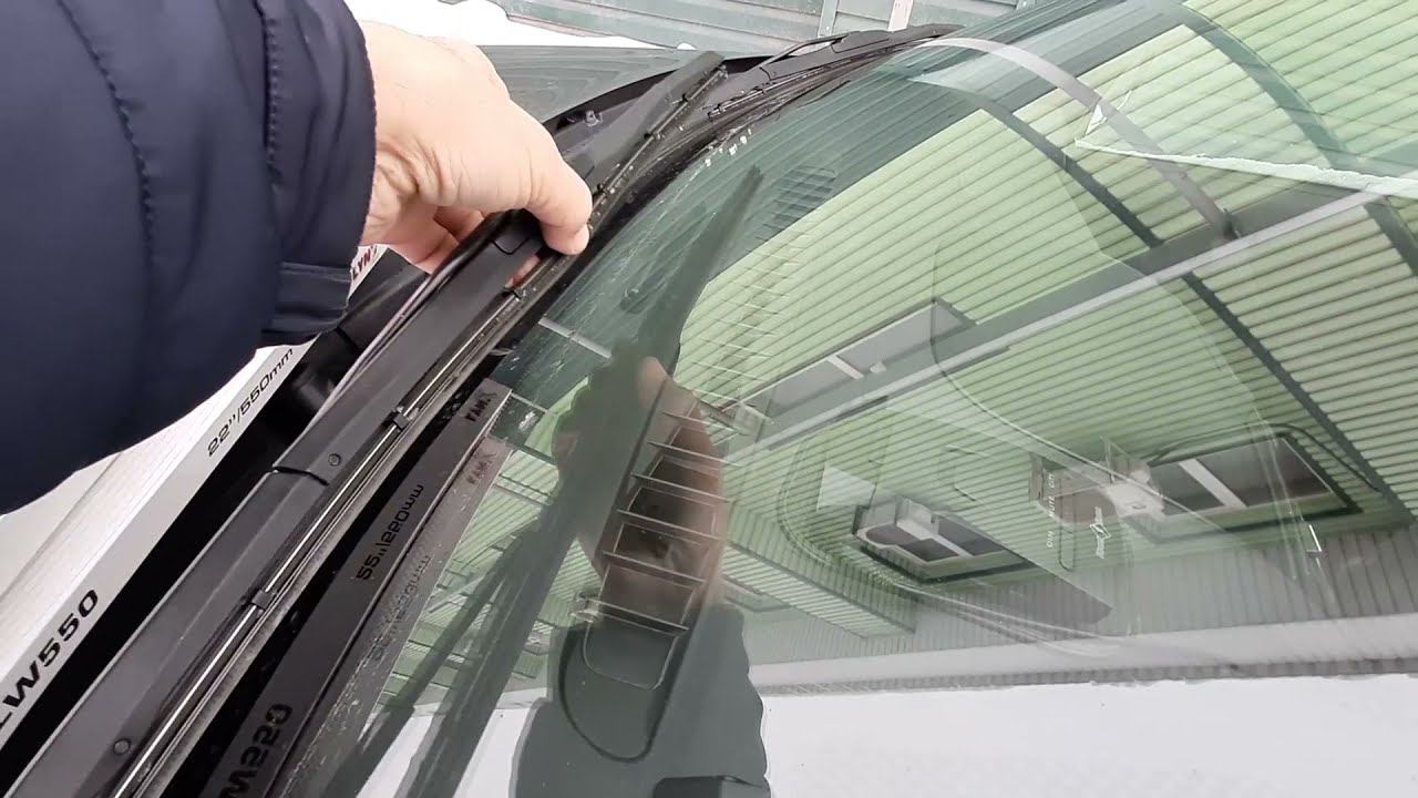 LADA GRANTA FL Как поставить два одинаковых зимних дворника на 55 см вместо 60 и 40 см смотреть онлайн