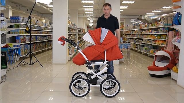 Большой обзор коляски Caretto Michelle 2в1 смотреть онлайн
