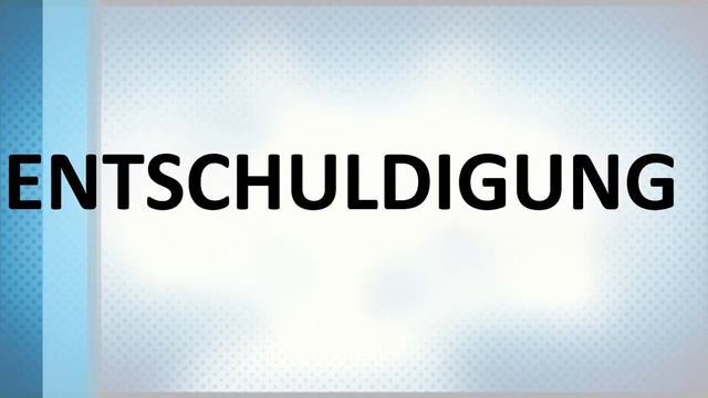 Entschuldigung - How to pronounce Entschuldigung - German word смотреть онлайн