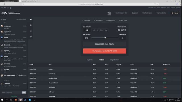 Играем на сайте CS:GO Diamonds [ стратегия] смотреть онлайн