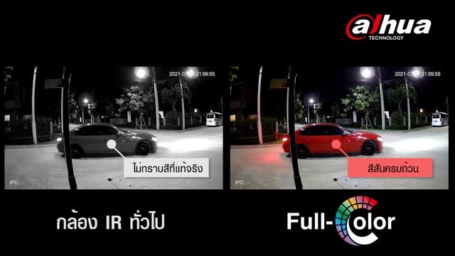 ภาพตัวอย่างจากกล้อง Dahua Full-Color 2.0 IP Camera смотреть онлайн