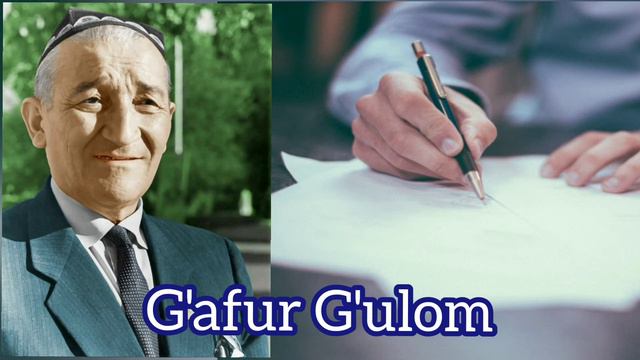 G'afur G'ulom Hayoti Va Ijodi/ 8-sinf Adabiyot Darsligi