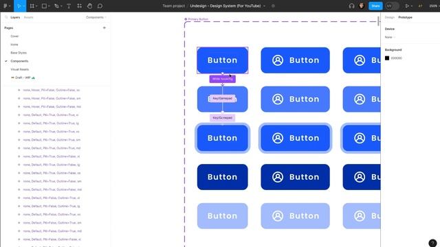 Level Up Your Design System with Button Transitions in Figma: A Step-by-Step Tutorial смотреть онлайн