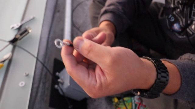 40 Meters Horizontal Loop On Roof  | Skyloop Antenna | How To Build A Horizontal Loop | Part 2 Of 3