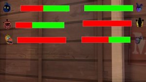 FNAF: Fazbear Fights VS Arcade Mayhem WITH Healthbars