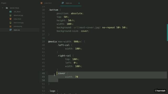 Music Website Theme | HTML, CSS & JAVASCRIPT (GREENSOCK) смотреть онлайн