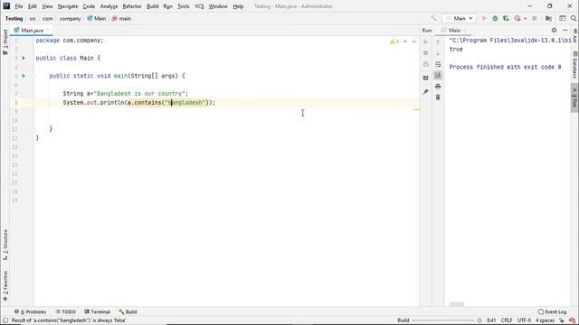 Check if a word is present in a sentence in Java-Java programming for beginners смотреть онлайн