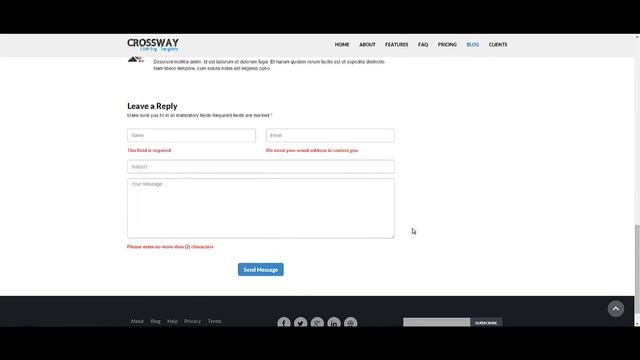WordPress шаблон Crossway Startup - Ari.Company смотреть онлайн