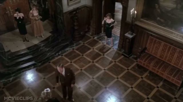 clue 1985- chandelier scene смотреть онлайн