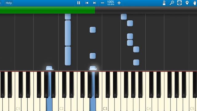 🎹Joe Dassin - À Toi (Piano Tutorial Synthesia)❤️♫ смотреть онлайн