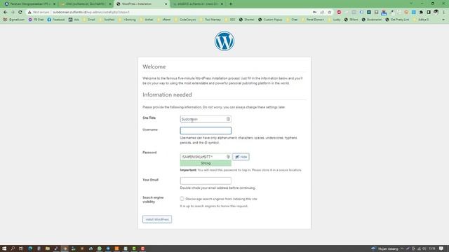 Install Wordpress Manual смотреть онлайн