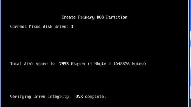 how to use fdisk command in dos [Tutorial explained in English] смотреть онлайн