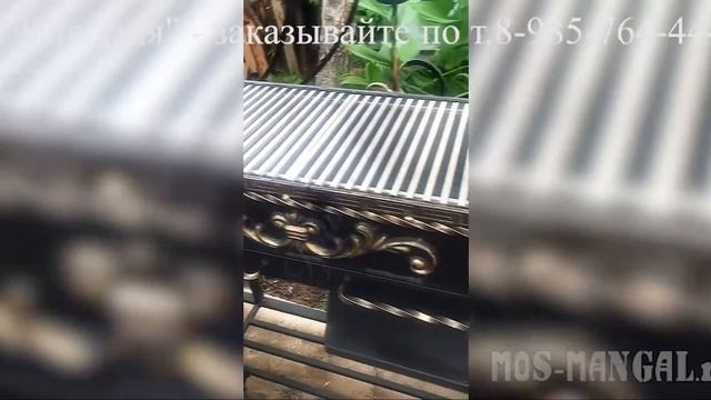 Беседка-мангал "Дачная фантазия"с большой печкой, мойкой и столешницами из гранитной плитки смотреть онлайн