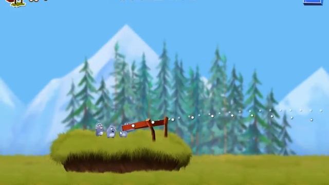 Lemmings Launch Grizzy And The Lemmings GamePlay