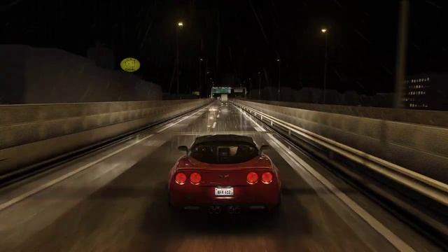 Assetto Corsa Max Graphics Z06 Corvette Tokyo Cruise смотреть онлайн