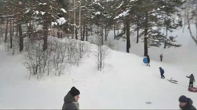 Сибирь отдыхает Новогодние каникулы в Новосибирске смотреть онлайн