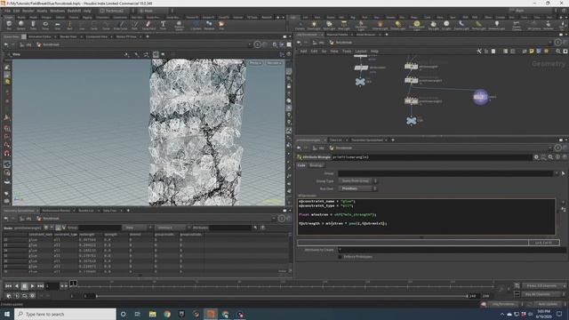 Houdini Tutorial: Breaking Glue with Forces смотреть онлайн