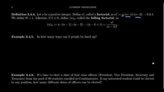 Falling Factorials смотреть онлайн