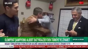 Альберт Батыргазиев и Арсланбек Султанбеков на ТВ Турции