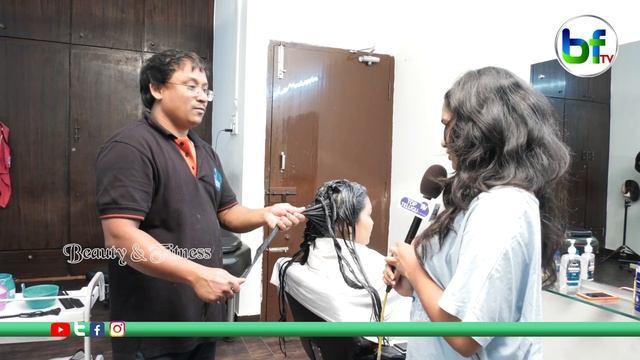Hairfall dandruff treatment | Hair Spa Treatment At Salon | Colours Studio | Beauty&Fitness Mantra смотреть онлайн