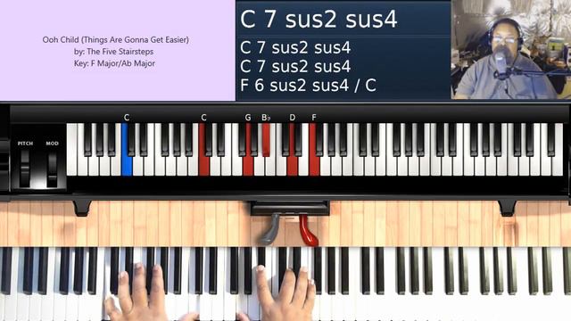 OoH Child (Things Are Gonna Get Easier) - By The Five Stairsteps- Piano Tutorial