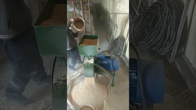 Дробилка зерна 380 вольт 15 кВт. 2 тонны в час Алматы только Ватсап 87076368008 смотреть онлайн