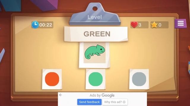 GUESS COLOR QUIZ | Android Game For Kids | Normal Mode | Time Survival Game смотреть онлайн