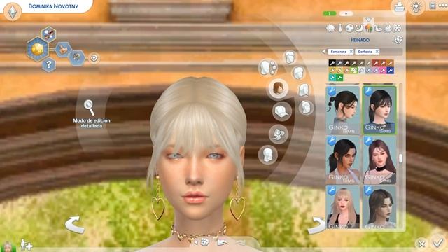 Dominika Novotny's CAS Test - Sims 4 Custom Character смотреть онлайн