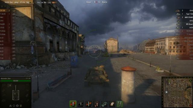 WOT: Химмельсдорф - СУ-100 - 8 фрагов - смотреть онлайн