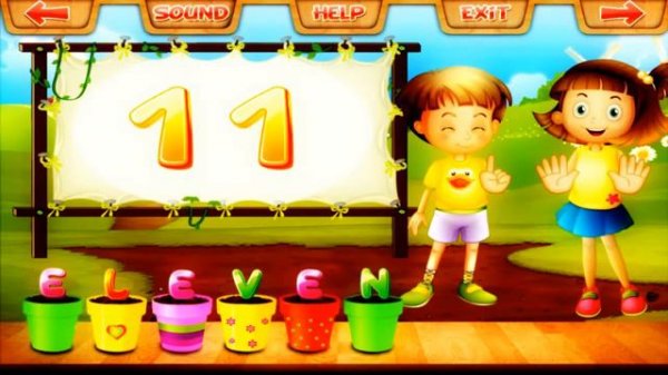 Learn Counting Numbers with Number - Game for Preschoolers Kids 123 Learning Apps for kids