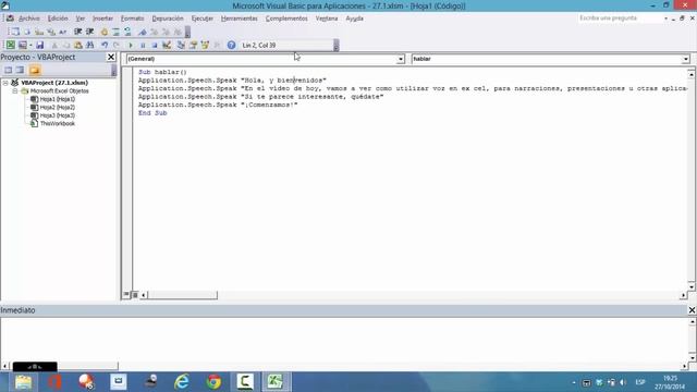Macros Excel – VBA 27.- Haciendo a Excel Hablar - Text to Speech смотреть онлайн