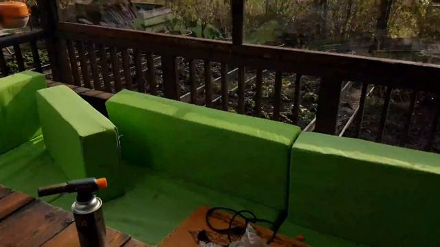 Мягкие окна своими руками. Как закрыть террасу на зиму. смотреть онлайн