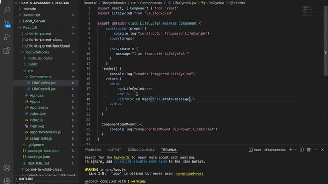 Learn ReactJS : Part 2 ReactJS | Lifecycle of Components смотреть онлайн