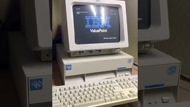 Запуск MS-DOS 6.22, на компьютере IBM смотреть онлайн