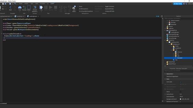 How to make a LOADING SCREEN in Roblox Studio || Real loading system смотреть онлайн
