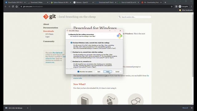 Git for Windows Installation смотреть онлайн