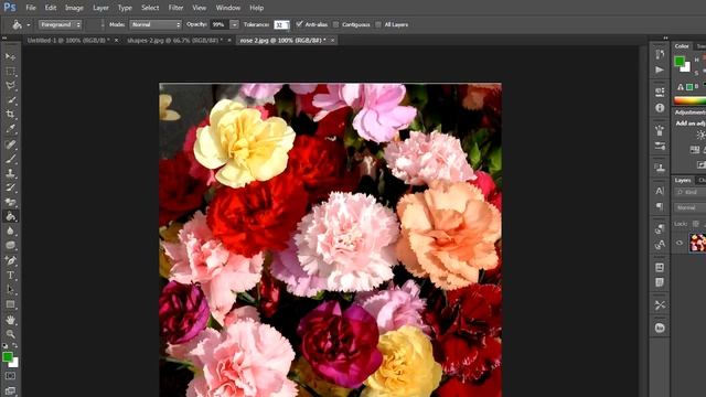 Photoshop Tutorial in Tamil ( PART 15 ) - Using Paint Bucket Tool смотреть онлайн