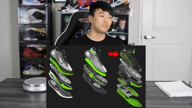 Nike GT Series! REACT + ZOOM STROBEL?! + Nike KD 14 & Kyrie Low 4 Dismantled! смотреть онлайн