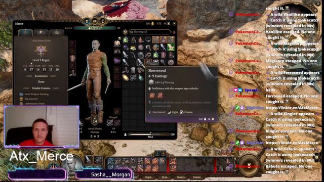 Baldur's Gate 3 - Drops - Drow Rogue Gameplay смотреть онлайн