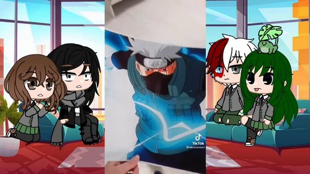 Моя геройская академия реагируют на Деку в роли Какаша(будущее)/Mha react to Deku as Kakashi(future смотреть онлайн