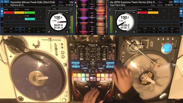DJ NICK BROWN - MASH UP HIP-HOP MIX (Serato Dj Pro) смотреть онлайн