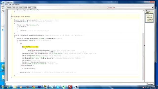Java Tutorial 13: Hello Command-Line Jar Double-Click file! смотреть онлайн