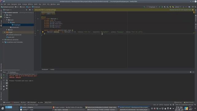 Reduce Java boilerplate (Lombok) смотреть онлайн