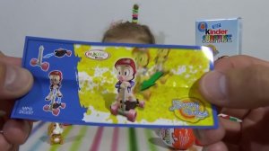 Киндер Сюрприз набор Луни Тюнз Киндер распаковка игрушек Looney Tunes Kinder Sur