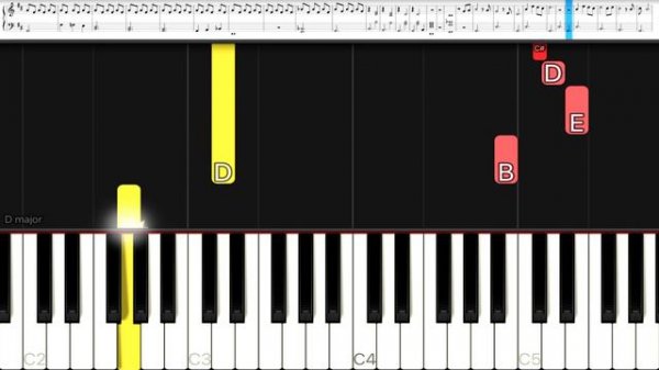 Patrick Watson -  Je te laisserai des mots | SLOW EASY Piano Tutorial w/ SHEET