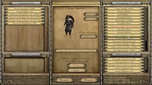 Mount & Blade Warband - E076-77 - The Third and Fourth Castle смотреть онлайн