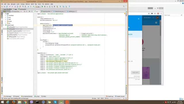 SuperView Firebase setup смотреть онлайн