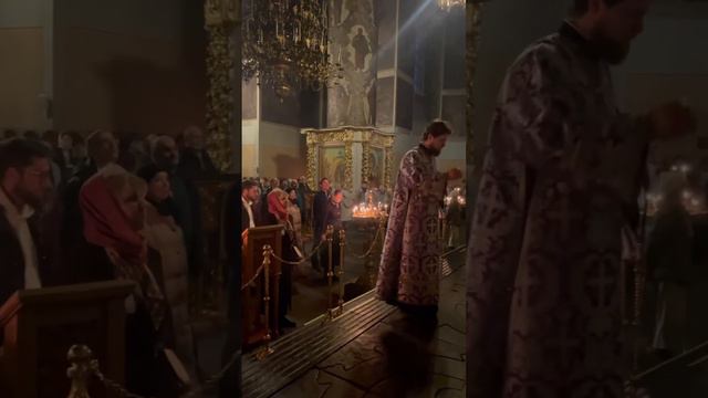 Всенощное бдение в четвертую Неделю Великого поста🕯️ смотреть онлайн